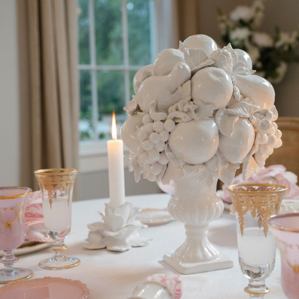Scavo Rose Petal Candle Holder