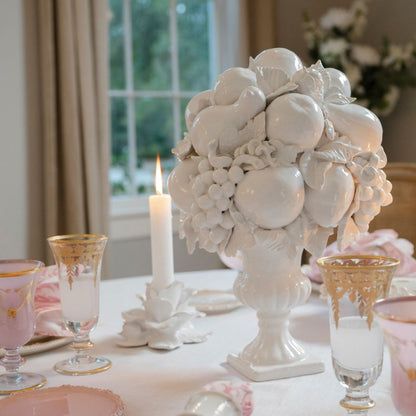 Scavo Rose Petal Candle Holder