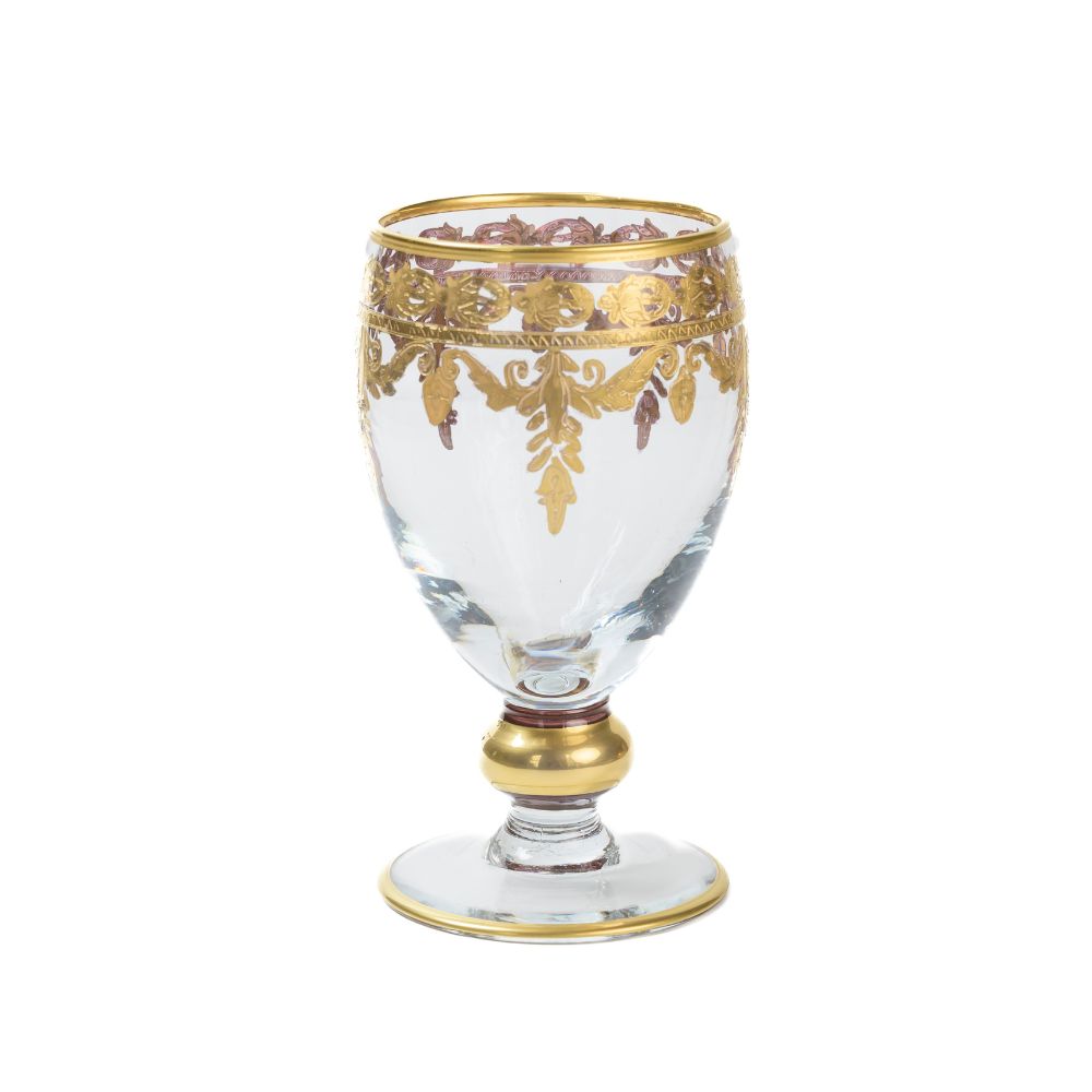 Vetro Gold Water Goblet - New