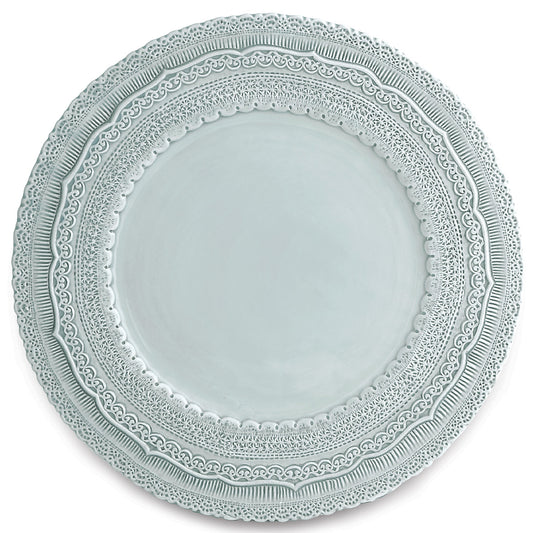 Arte Italica Finezza blue ceramic charger plate – elegant Italian dinnerware for timeless table settings
