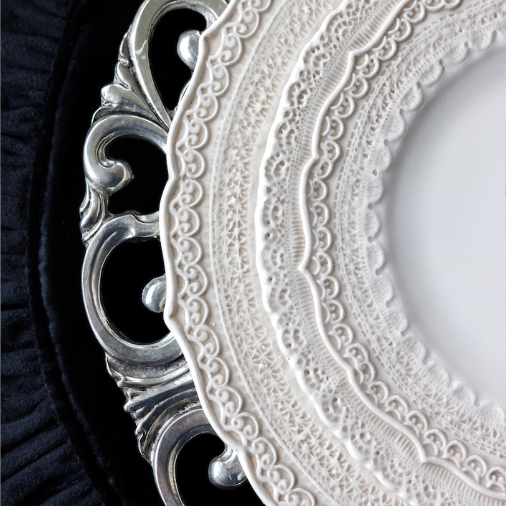 Finezza Cream Dinner Plate – Arte Italica - Main Image