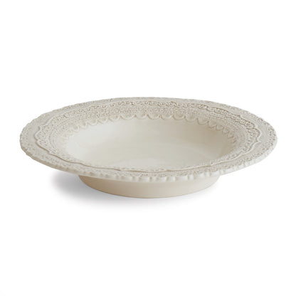 Arte Italica Finezza cream pasta bowl – Italian-crafted ceramic for pasta or salad serving