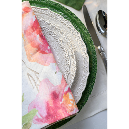 Arte Italica Finezza green ceramic charger plate – elegant Italian dinnerware for timeless table settings