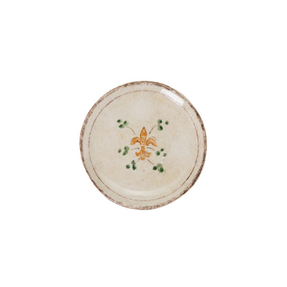 Arte Italica Italian ceramic Medici bread and canapé plate Renaissance inspired