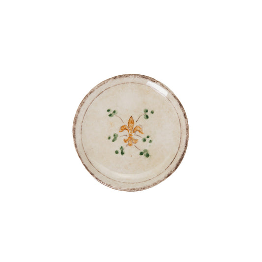 Arte Italica Italian ceramic Medici bread and canapé plate Renaissance inspired