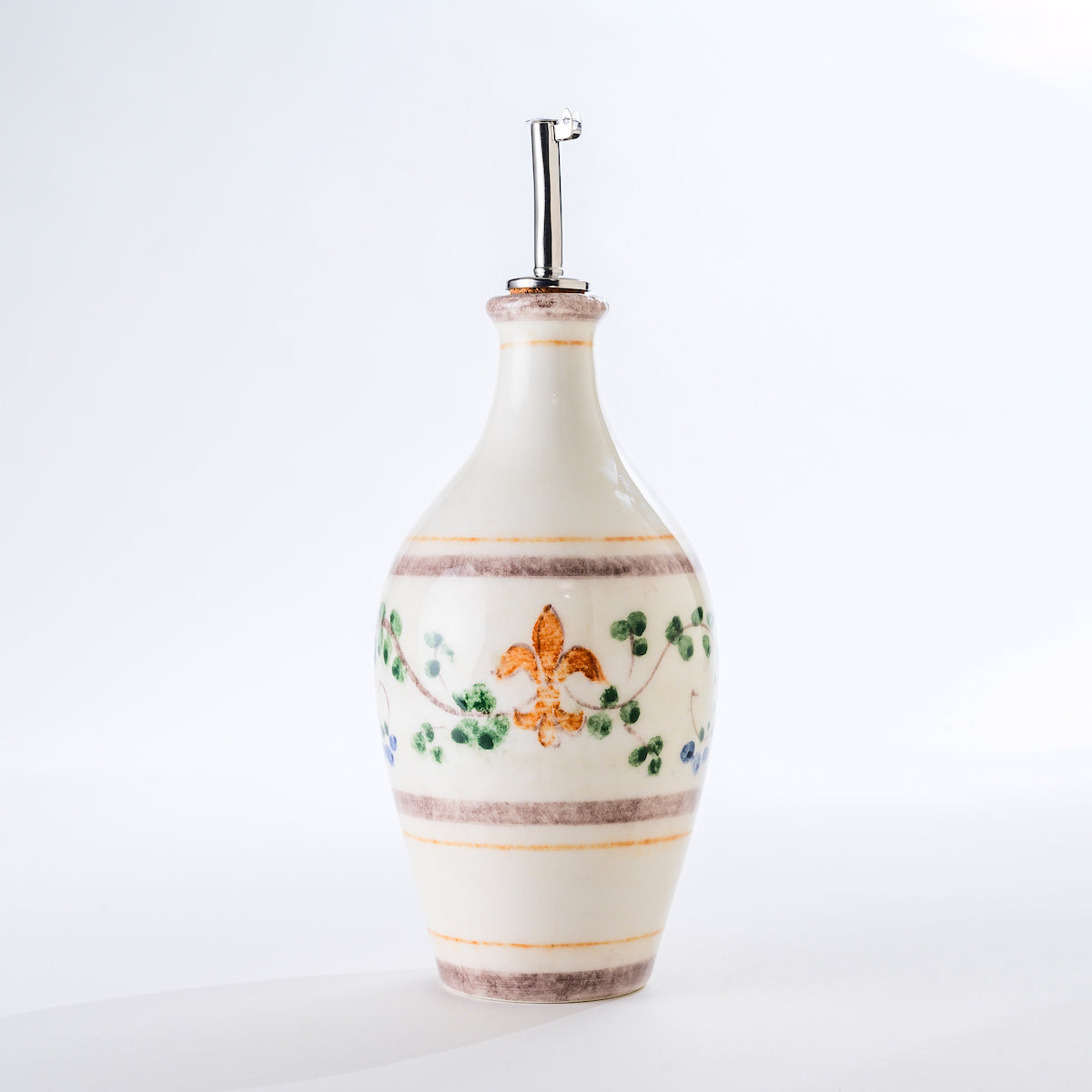 Arte Italica Italian ceramic Medici olive oil bottle
