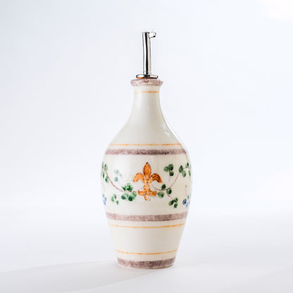 Arte Italica Italian ceramic Medici olive oil bottle