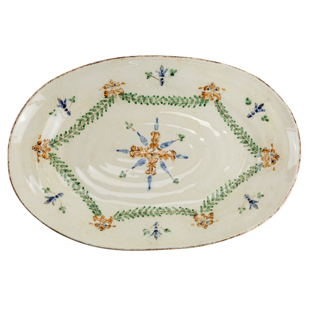 Medici Large Oval Platter | Hand-Painted Italian Ceramic Serving