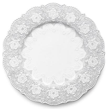 Merletto White Charger