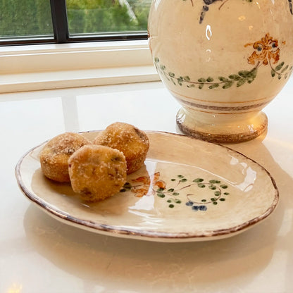 Arte Italica small Italian ceramic Medici oval dish