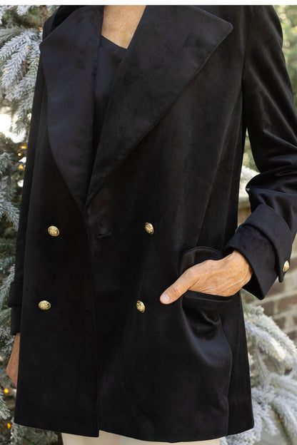 Avery Luxury Velvet Blazer