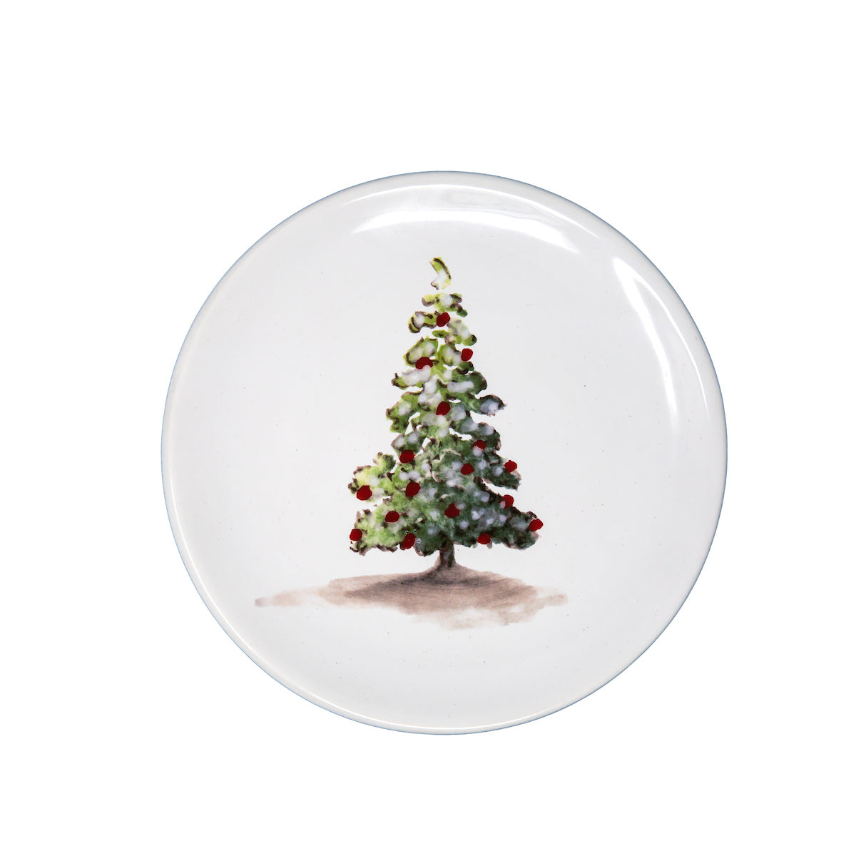 Tuscan Christmas Tree Canape Plate
