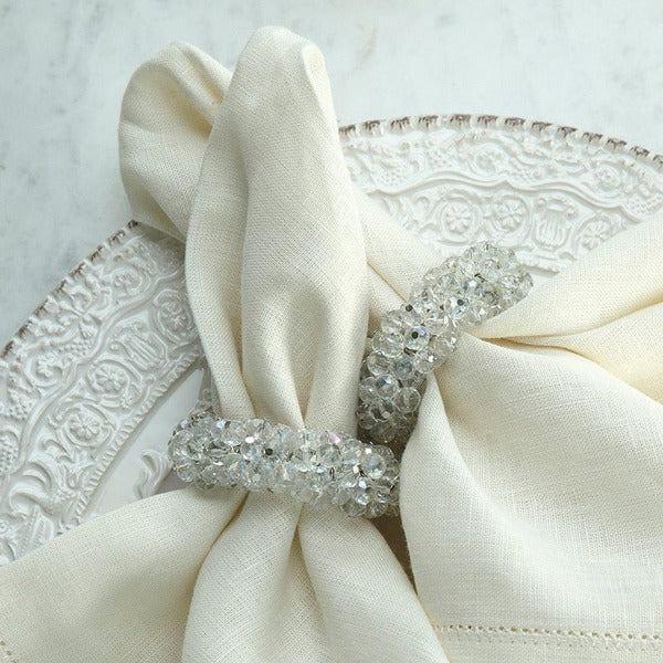 Crystal Napkin Ring Set – Arte Italica