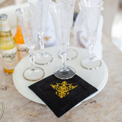 Victorian Cocktail Napkin Set (4)