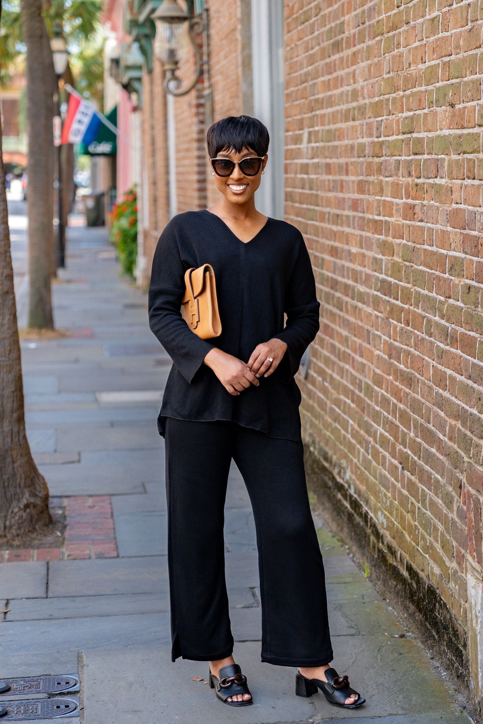 Comfy Colleen Merino Wool Capri Pants - Soft Travel & Lounge Pants