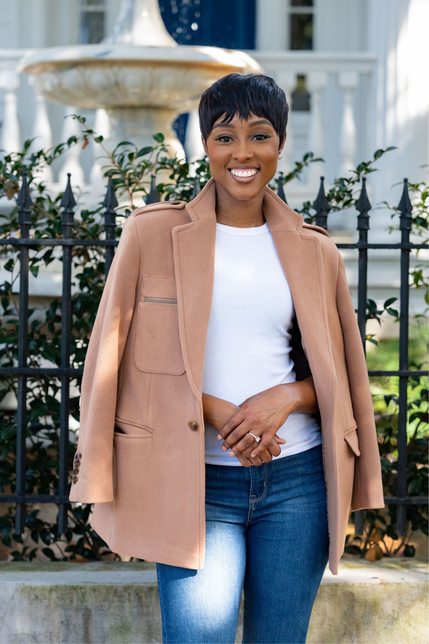 Logan Wool Blend Coat - Sale