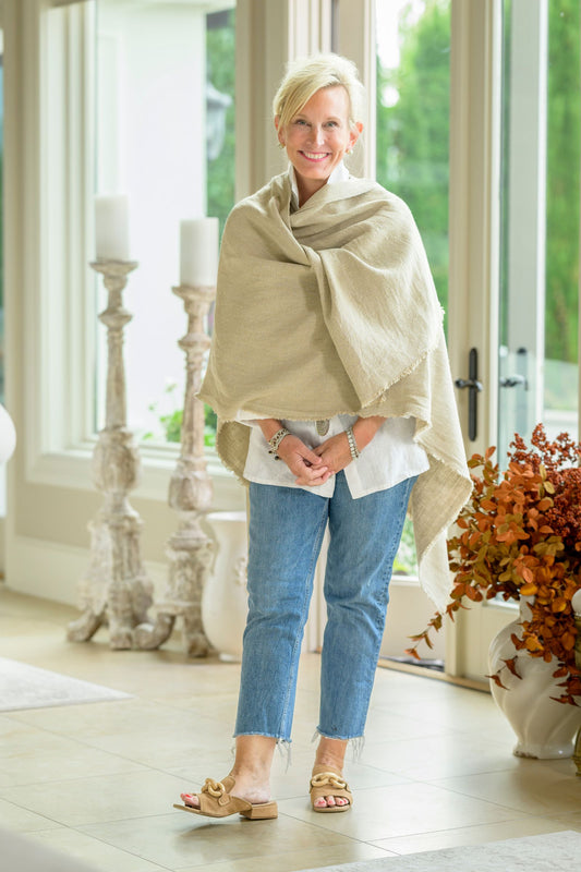 Payton Linen Wrap