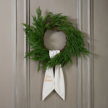 Merry Christmas Velvet Sash