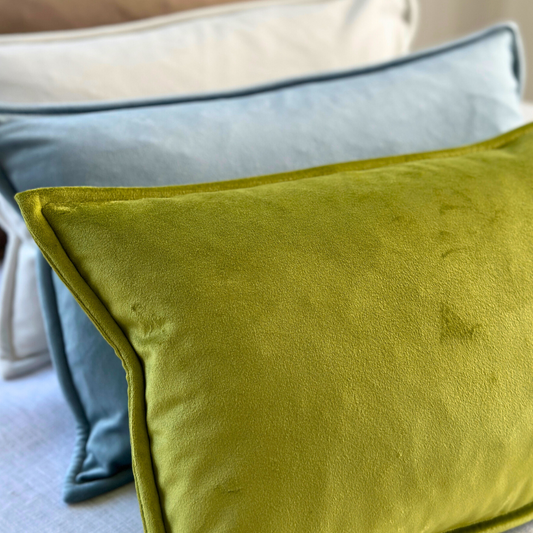 Sicily Velvet Boudoir Pillow