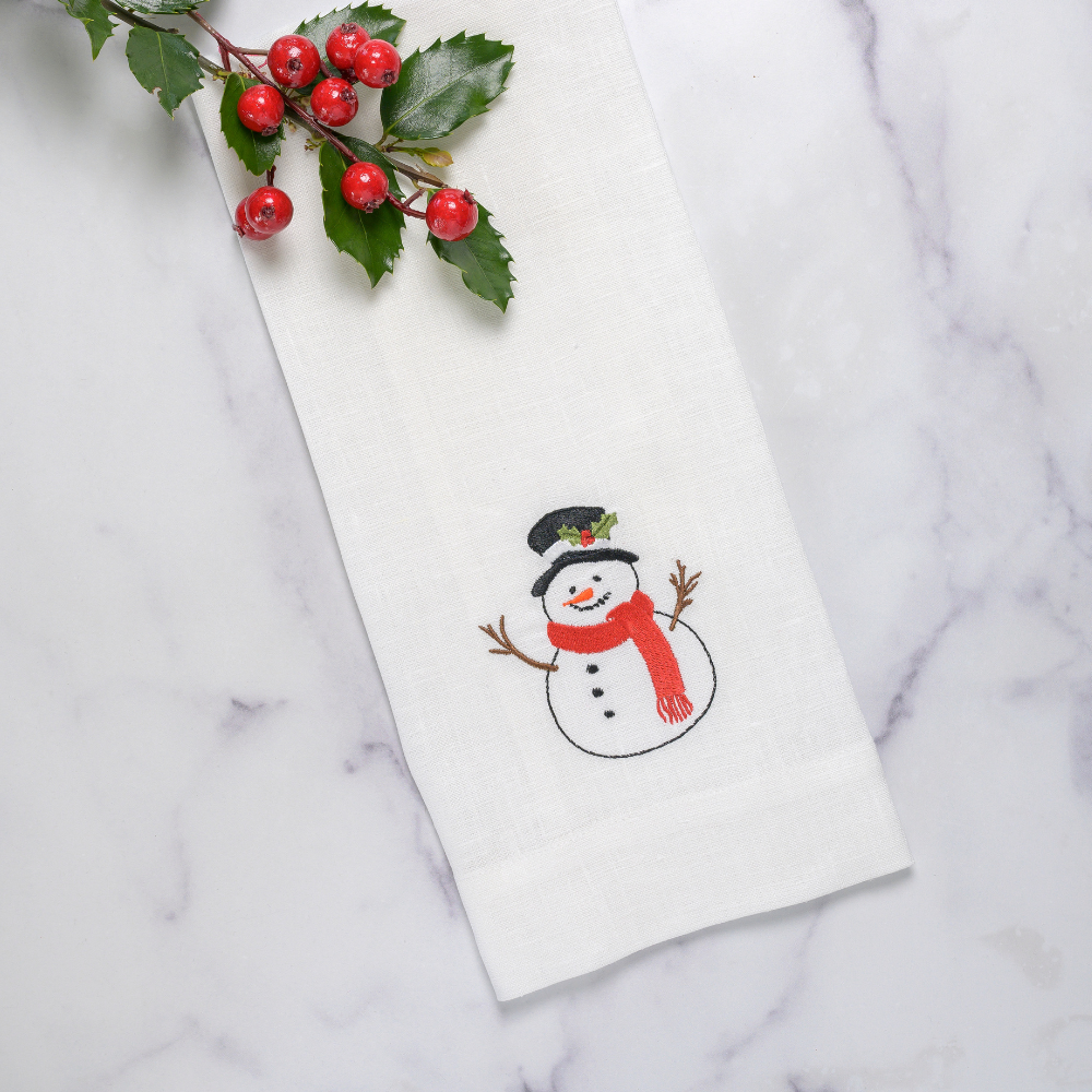 Frosty Linen Towel