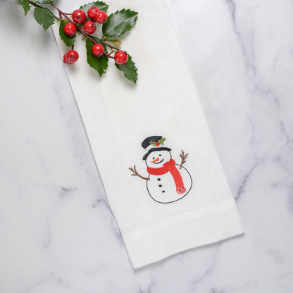 Frosty Linen Towel