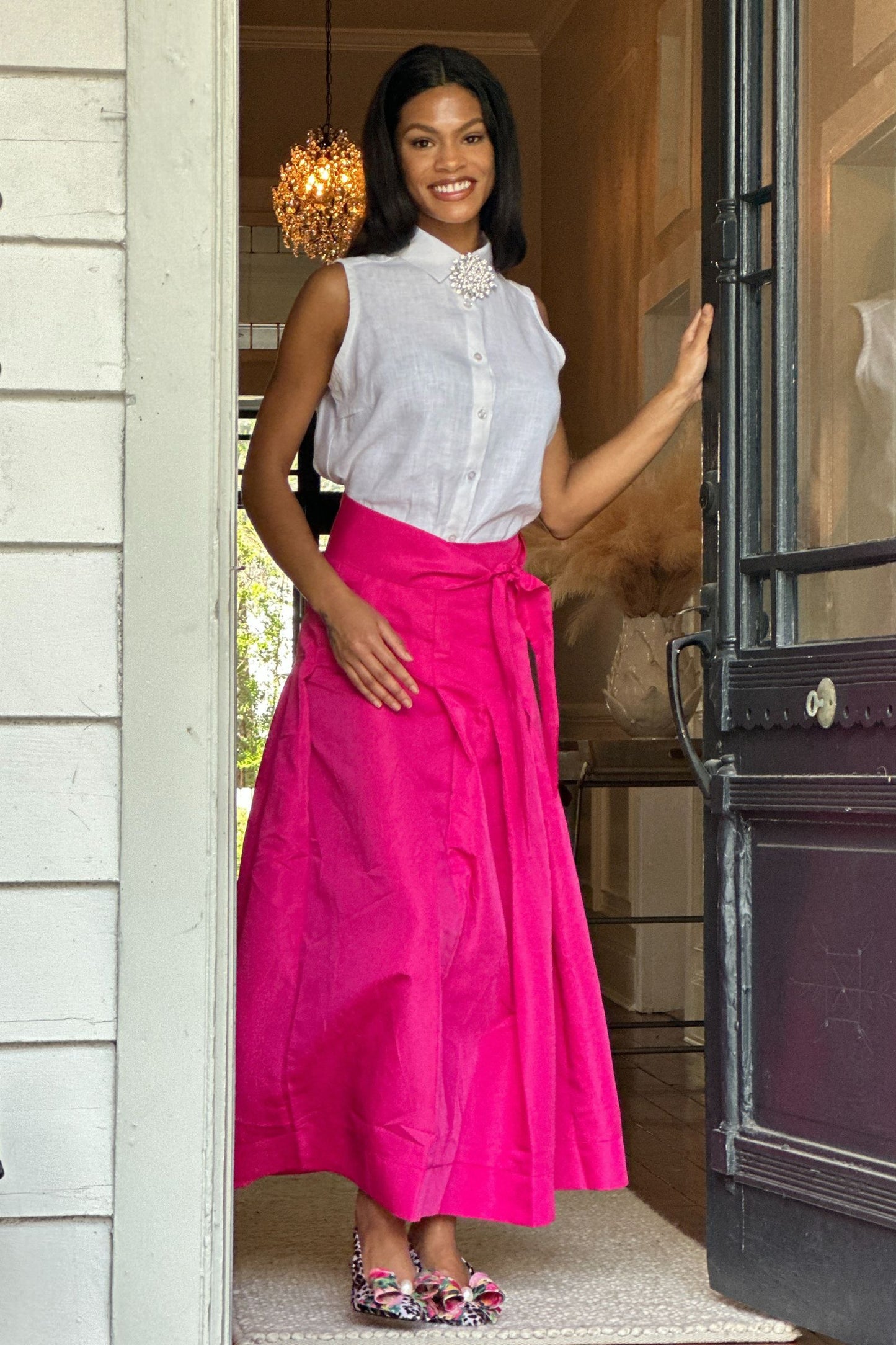 Lizzy Taffeta Skirt - New