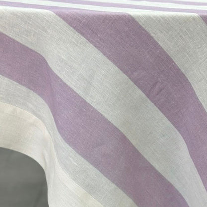 Portofino Bold Stripe Linen Table Runner
