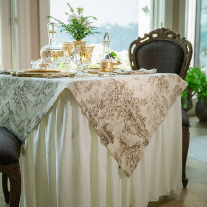 Montefalco Toile Cotton Tablecloth