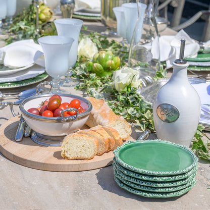 Imperial Bread & Canapé Plate – Handmade Italian Ceramic