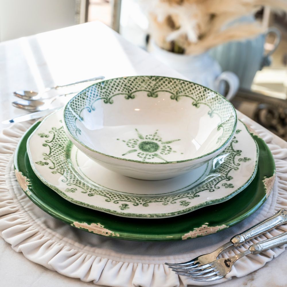 Burano Green Pasta / Soup Bowl - New