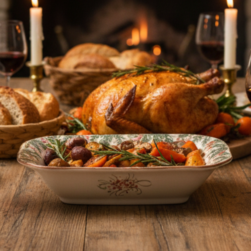 Natale Rectangular Dish - New