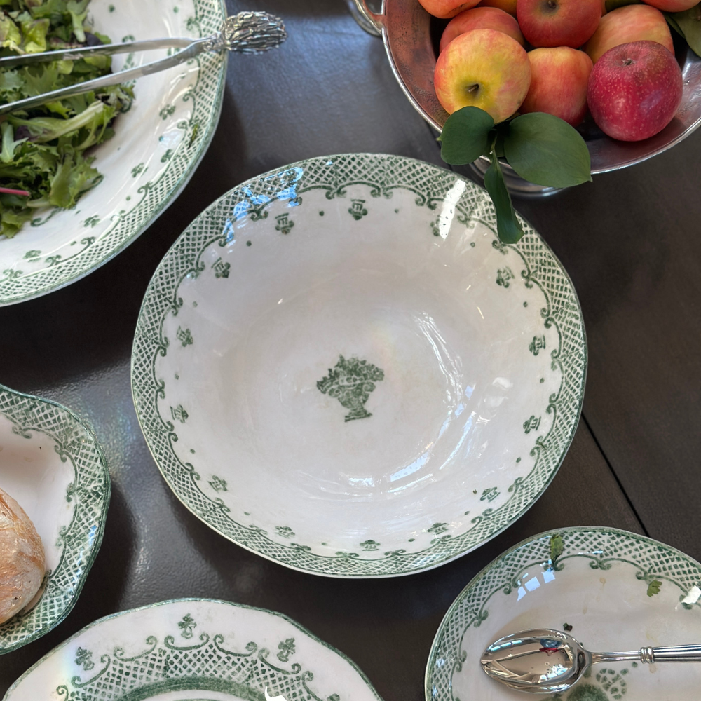 Burano Green Medium Serving Bowl - New