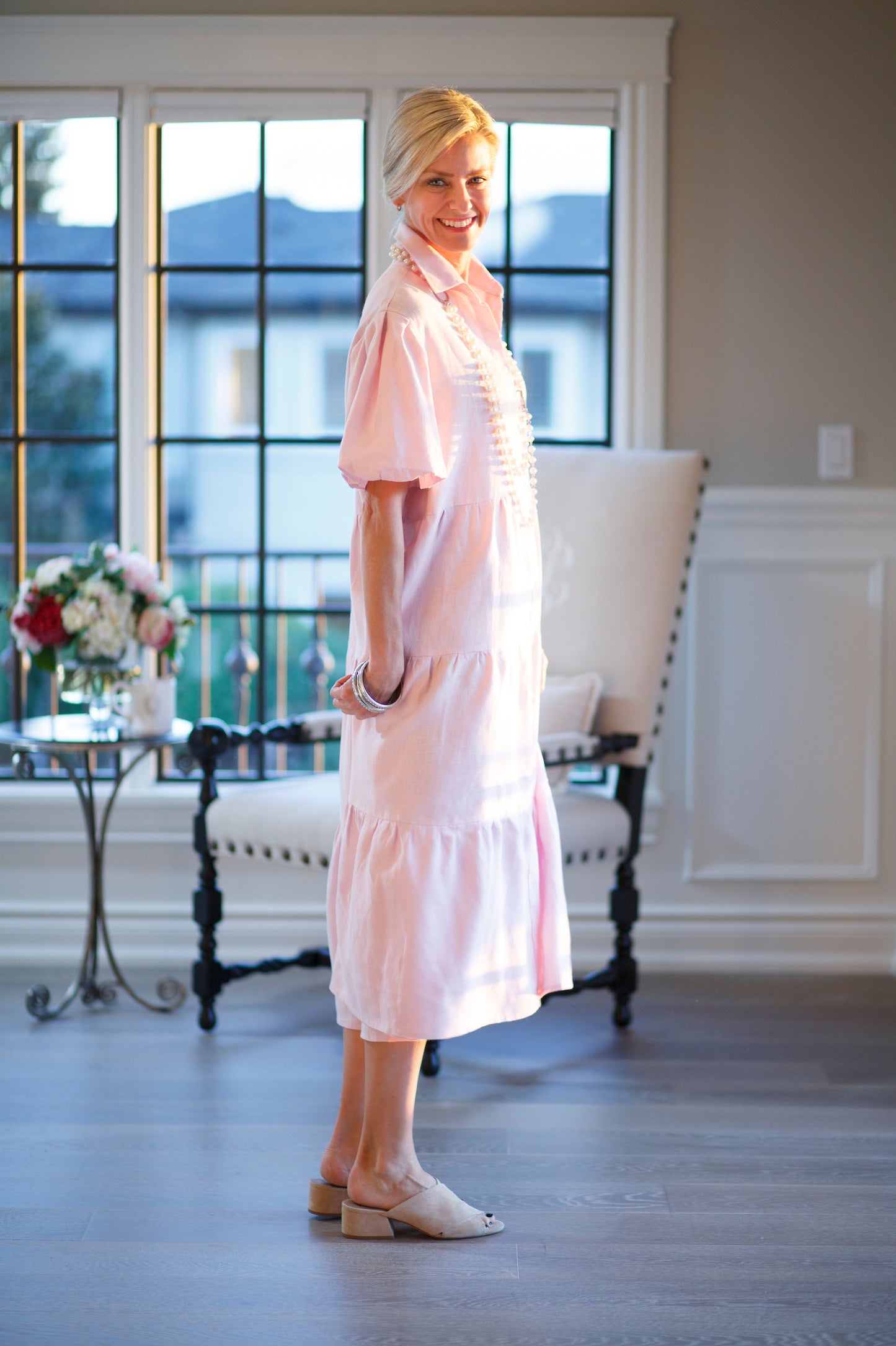 Phoebe Tiered Dress - Sale (Updated Sleeve)