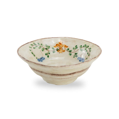 hand painted Italian ceramic Medici cereal bowl