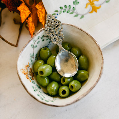 small Italian ceramic Medici serving bowl