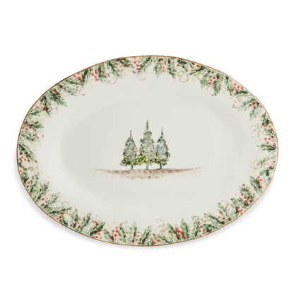 Natale Oval Platter