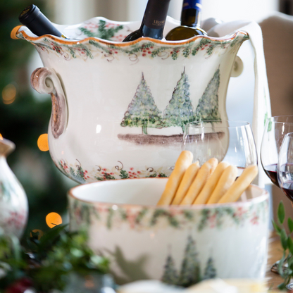 Natale Footed Cachepot / Ice Bucket