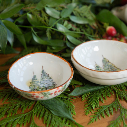 Natale Small Oval Bowl Set of 2