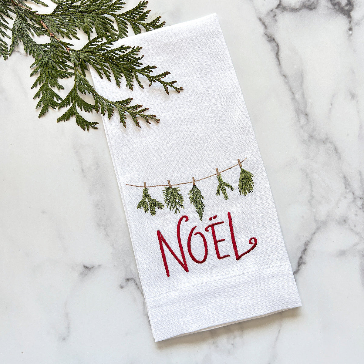 Noel Linen Towel
