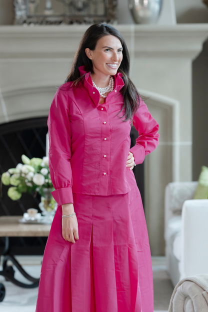 Pippa Taffeta Blouse