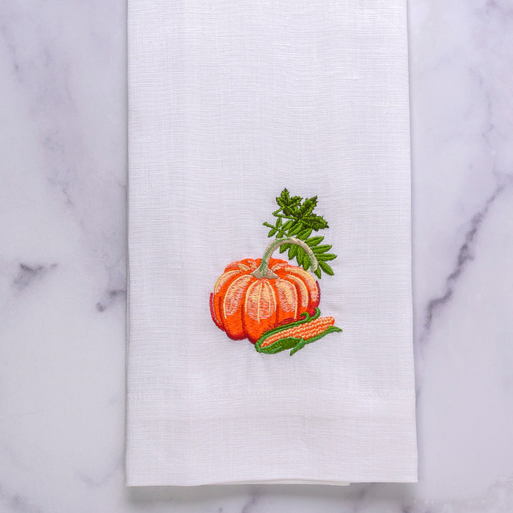 Harvest Pumpkin Towel - Sale