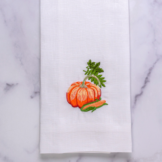 Harvest Pumpkin Towel - Sale