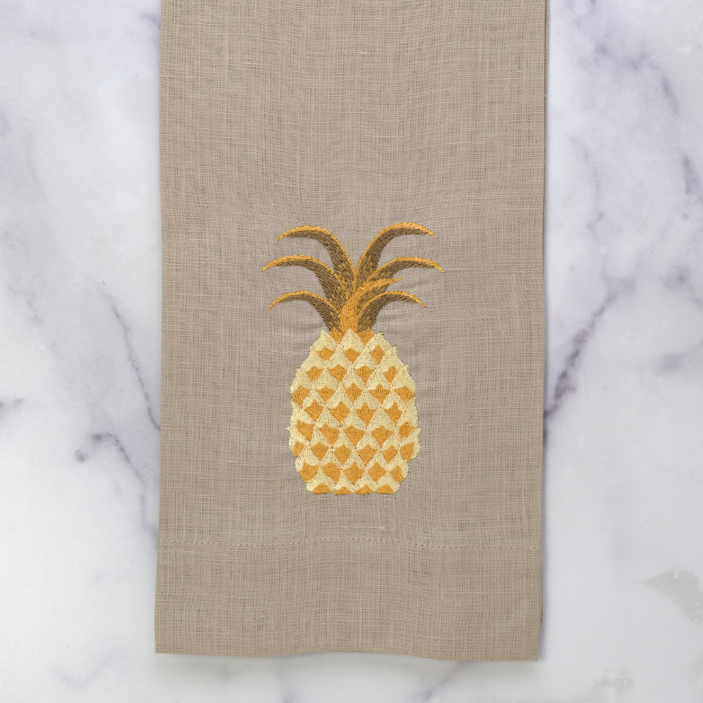 Pineapple Linen Towel - New