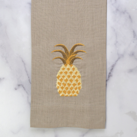 Pineapple Linen Towel - New