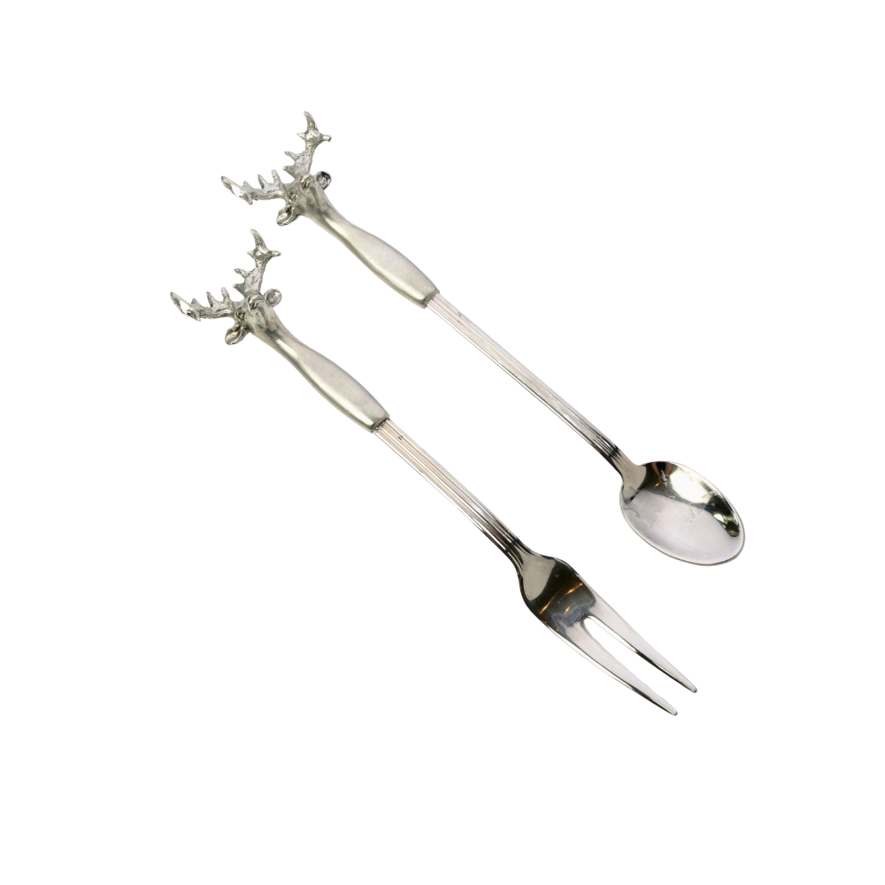 Stag Appetizer Serving Fork - New