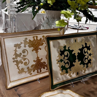 Florentino Baroque Rectangular Tray - New