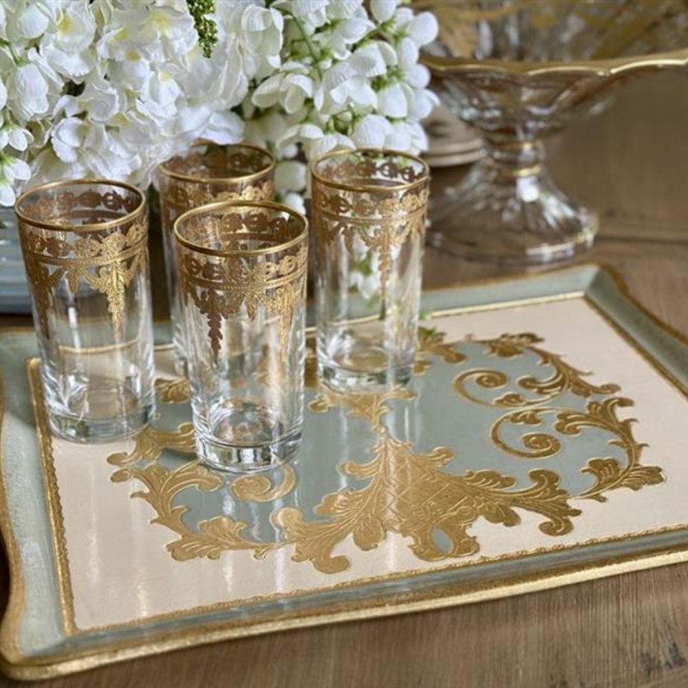 Florentino Baroque Rectangular Tray | Handmade Italian Wood Tray Florentino Baroque Rectangular Tray | Handmade Italian Wood Tray