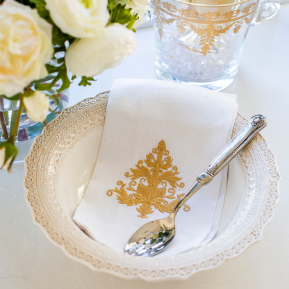 Vetro Tree Linen Towel