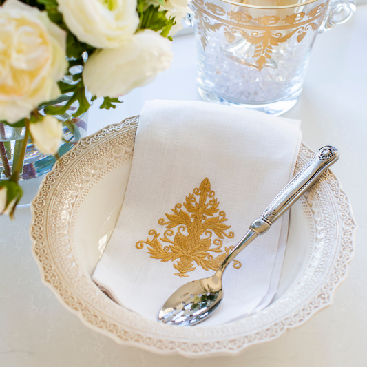 Vetro Tree Linen Towel