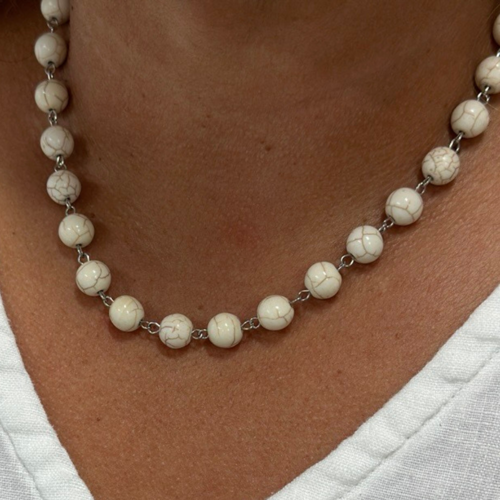 Beach Club Beaded Necklace - New